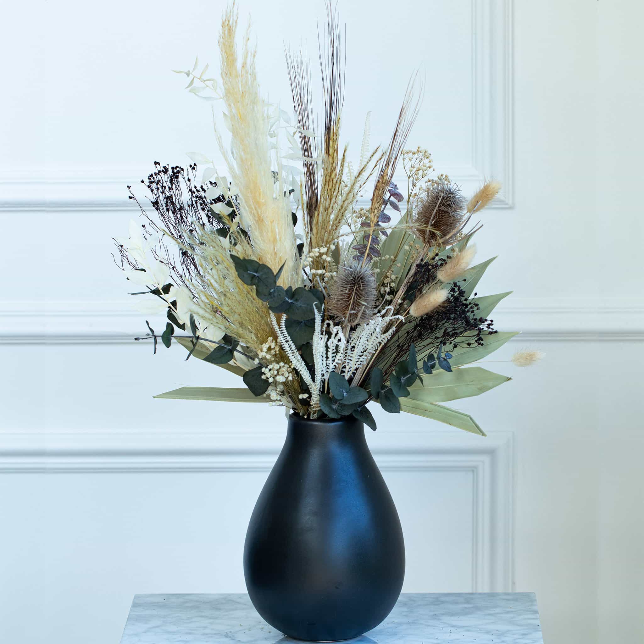 The Rustic Meadow dried flower bouquet, with Autumn Dried Flowers –  Amarante London