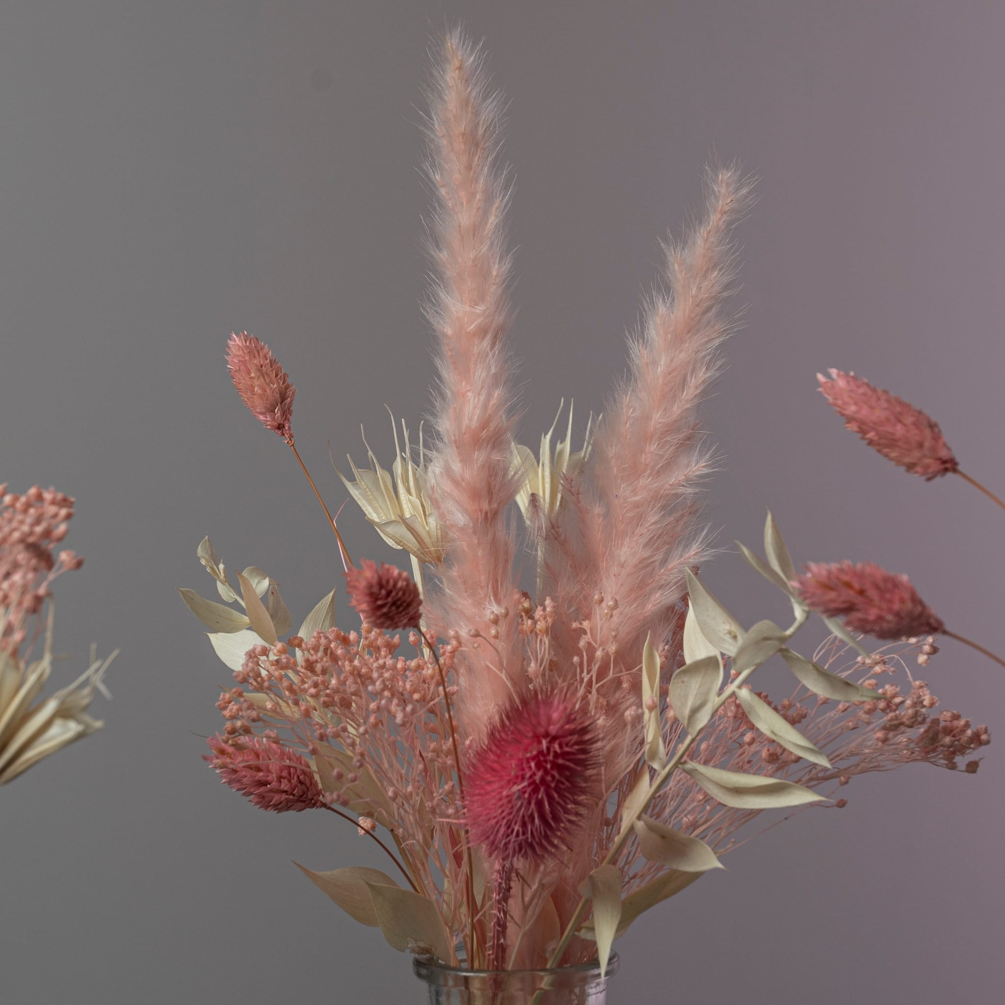 Glamorous Dried Arrangement- Pink Tones