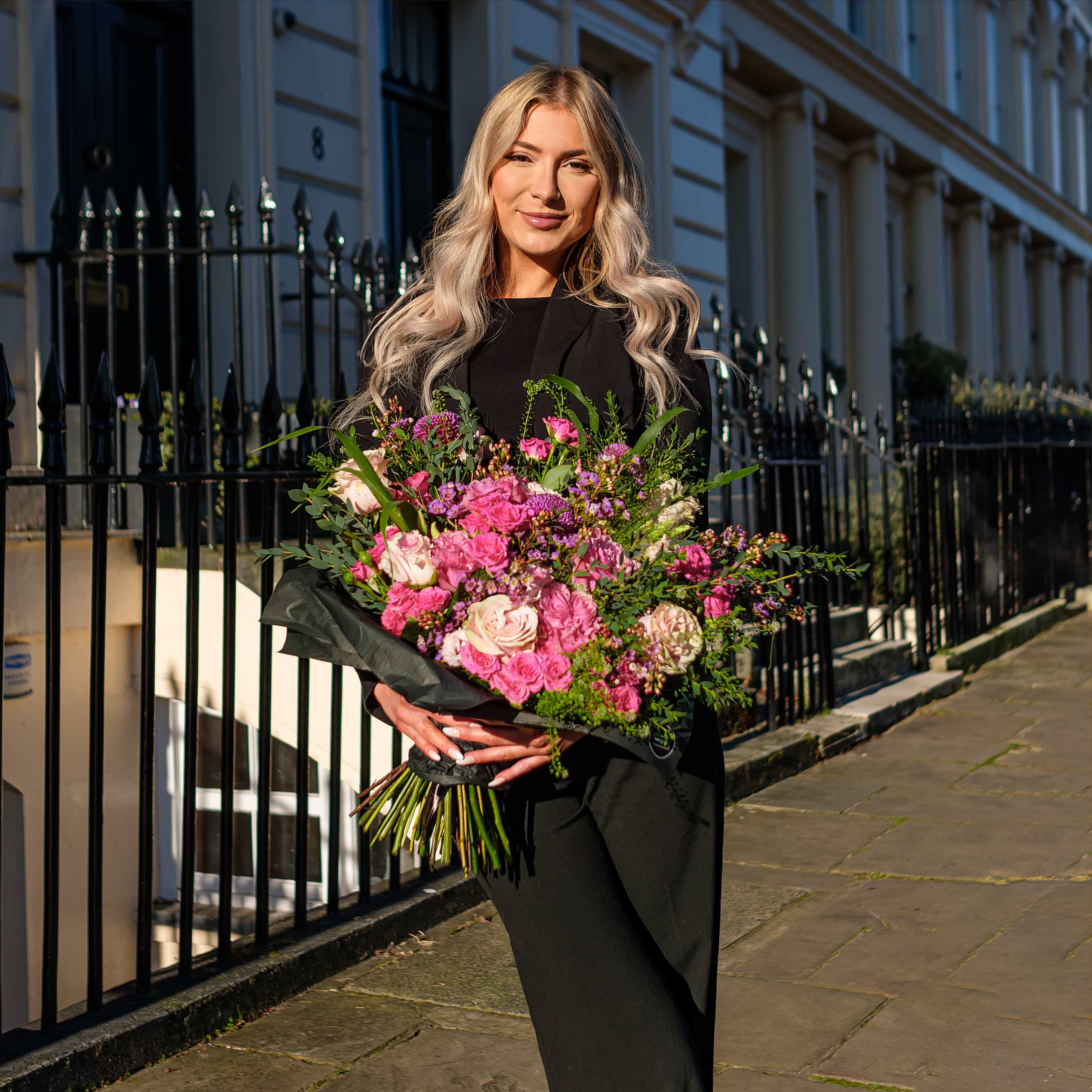 Pink Rebellion Fresh Flower Bouquet